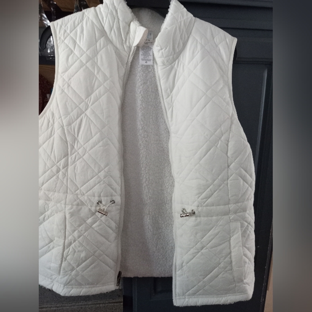 Winter White Vest